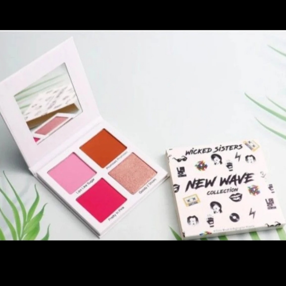 80s New Wave Blush & Highlighter Palette